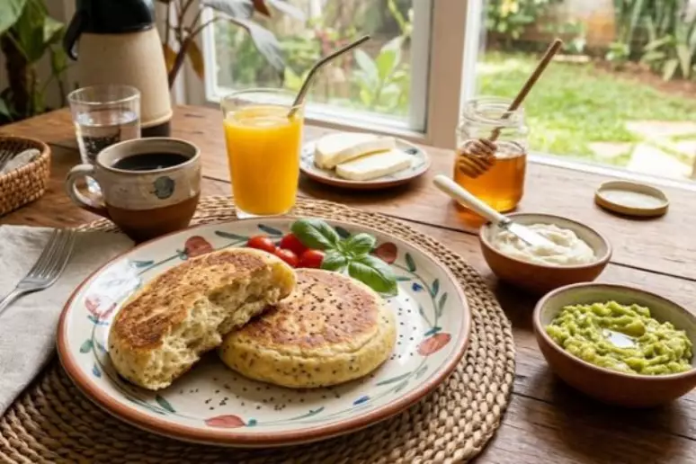 Pão de frigideira sem glúten: receita rápida e fofinha para o café da manhã