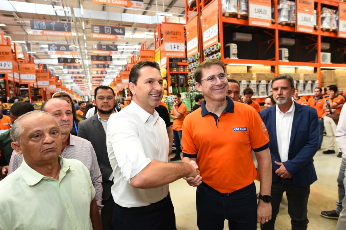 Aparecida passa de 124,5 mil empresas ativas e inaugura primeira loja da ObraMax em Goiás