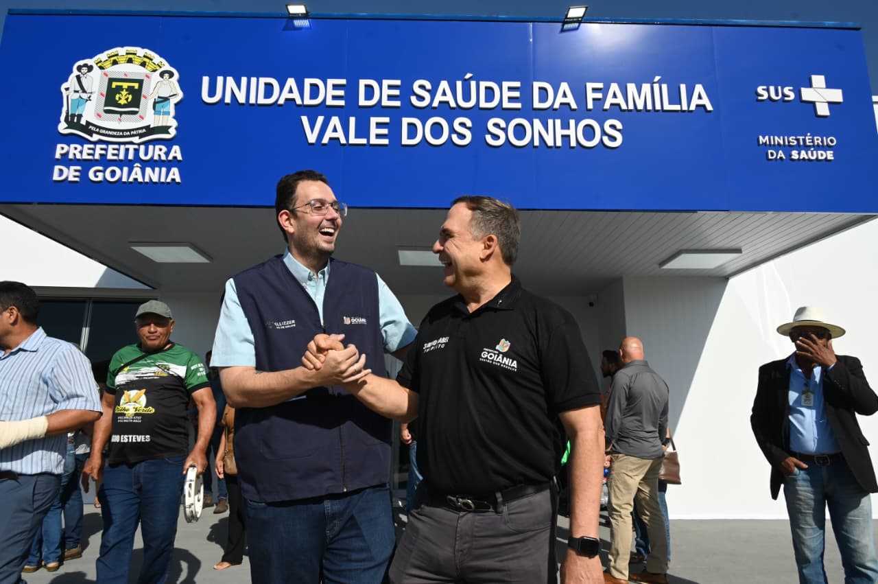 Prefeitra de Goiânia inaugura USF do Vale dos Sonhos, com capacidade para 3 mil atendimentos por mês